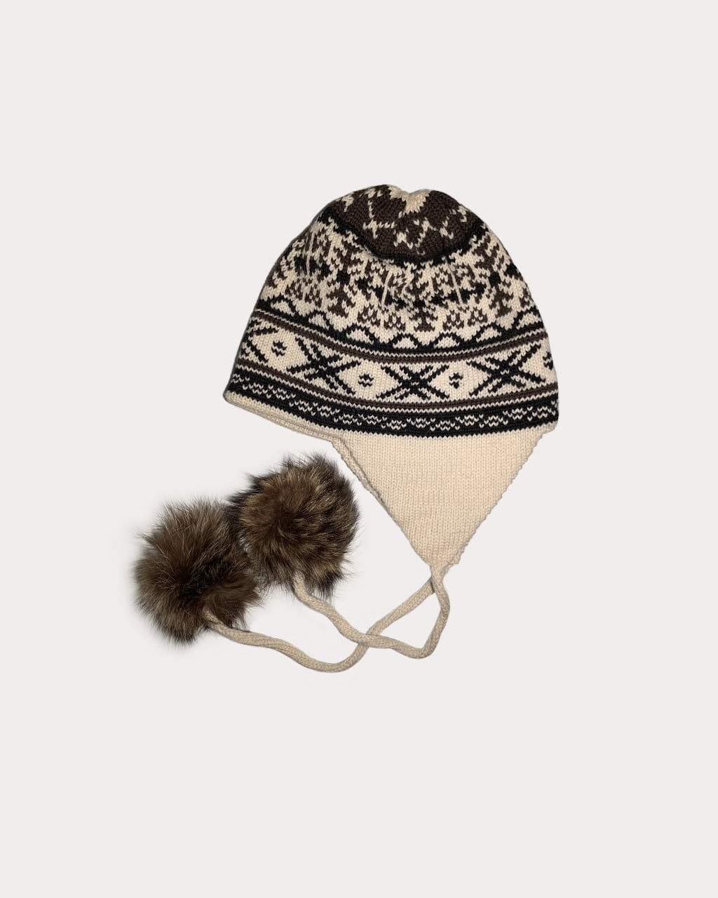 Knit Hat with Pom Pom